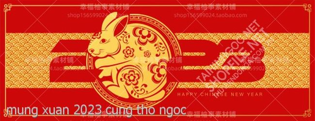mung xuan 2023 cung tho ngoc
